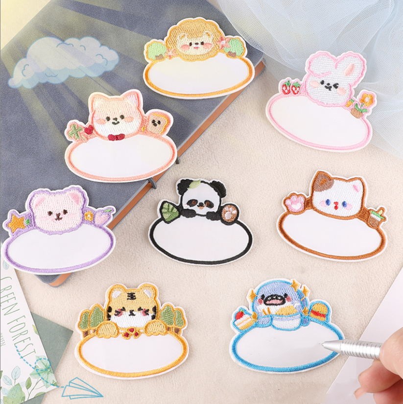 Phone Accessories And Names - 10개 이름 배지 자수 패치 의류