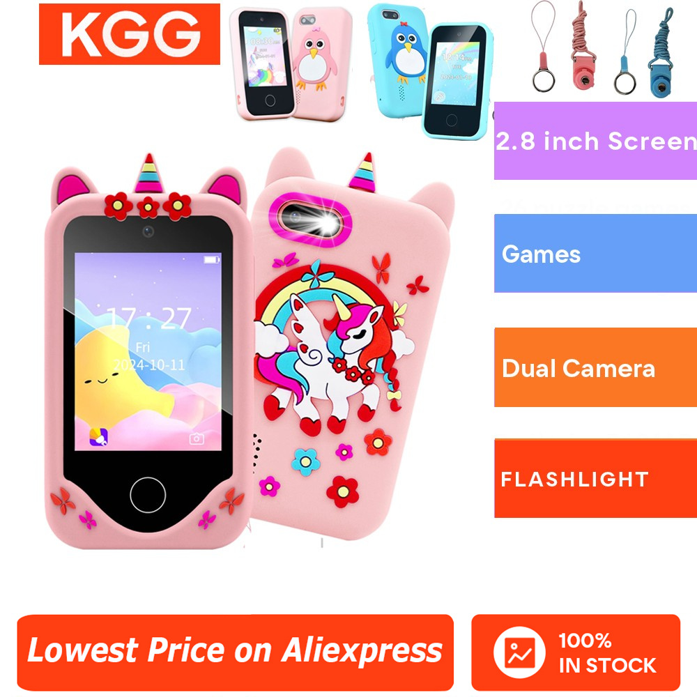 Phone Accessories Baby - 어린이 스마트폰 교육용 장난감 듀얼 카메라