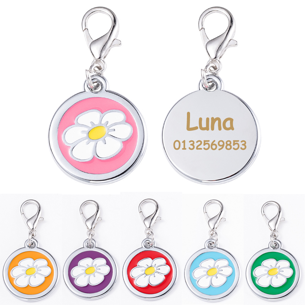 Phone Accessories And Names - 애완동물 ID 맞춤형 태그, 개 고양이