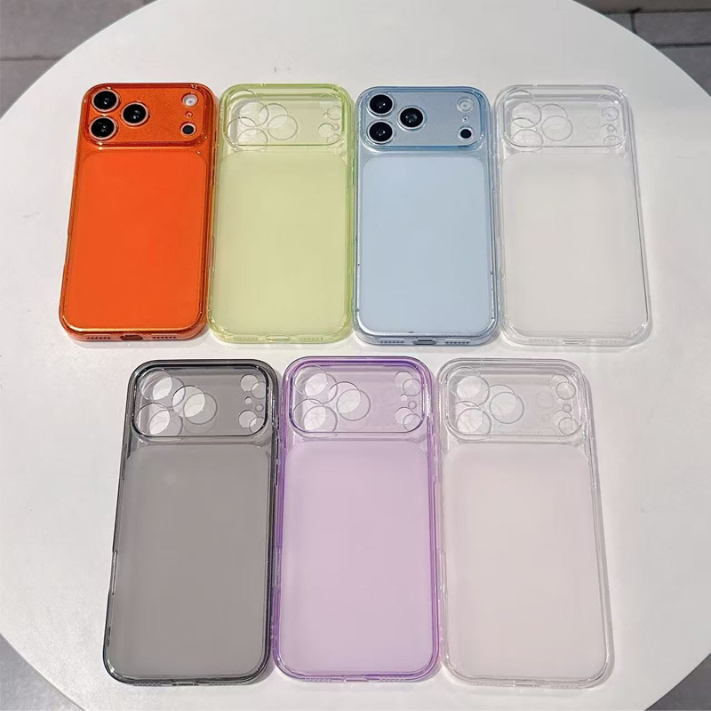 Phone Accessories Iphone - 초박형 투명 실리콘 폰 케이스 아이폰