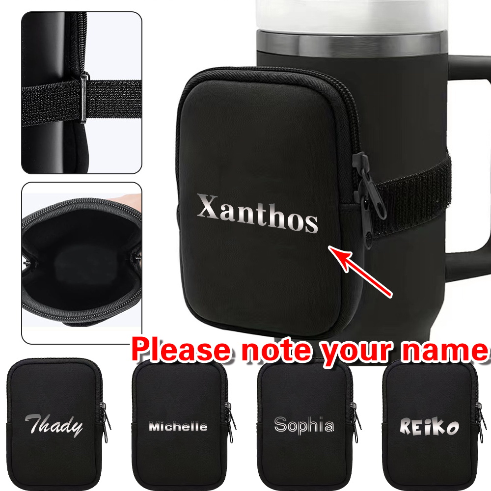 Phone Accessories And Names - 맞춤형 이름 물병 가방 야외 스포츠