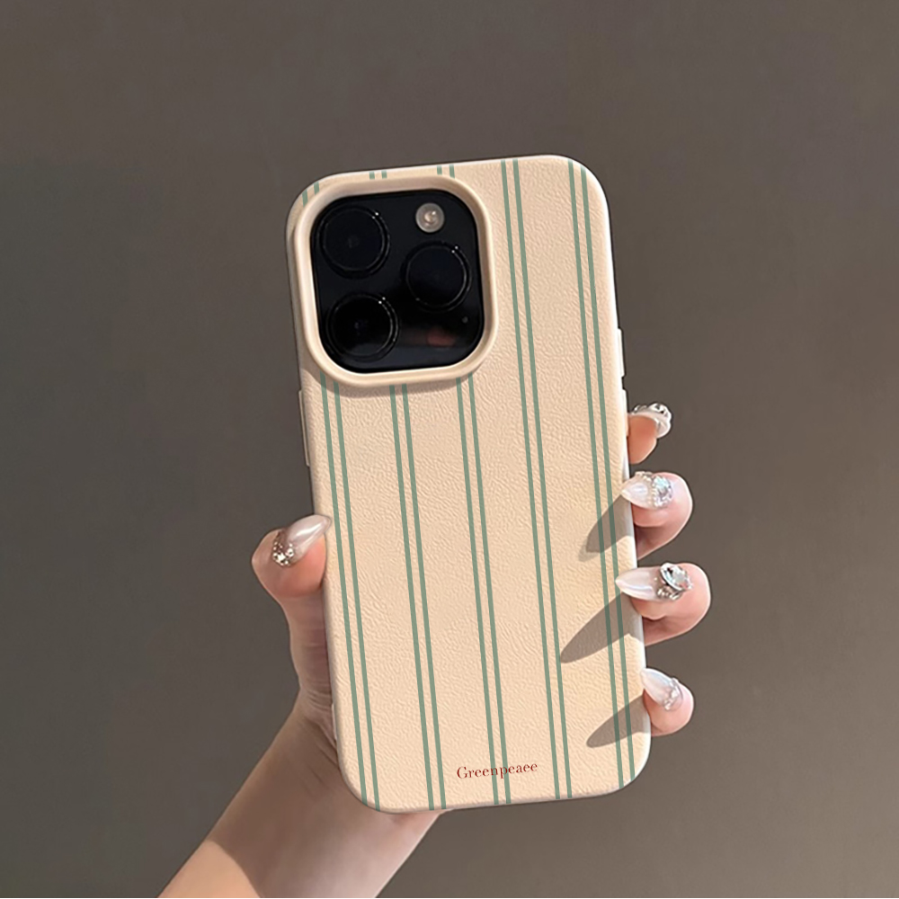 핑크 스트라이프 프린트 여름 폰 케이스 아이폰 16 1 - Phone Accessories Iphone 리뷰 및 가격