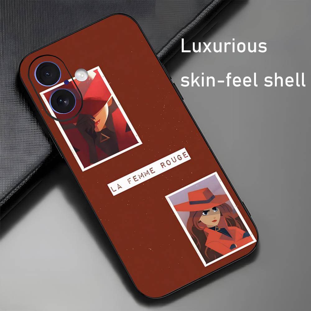 핫 카르멘 샌디에고 만화 캐릭터 아이폰 16 15 14 - Phone Accessories Iphone 리뷰 및 가격