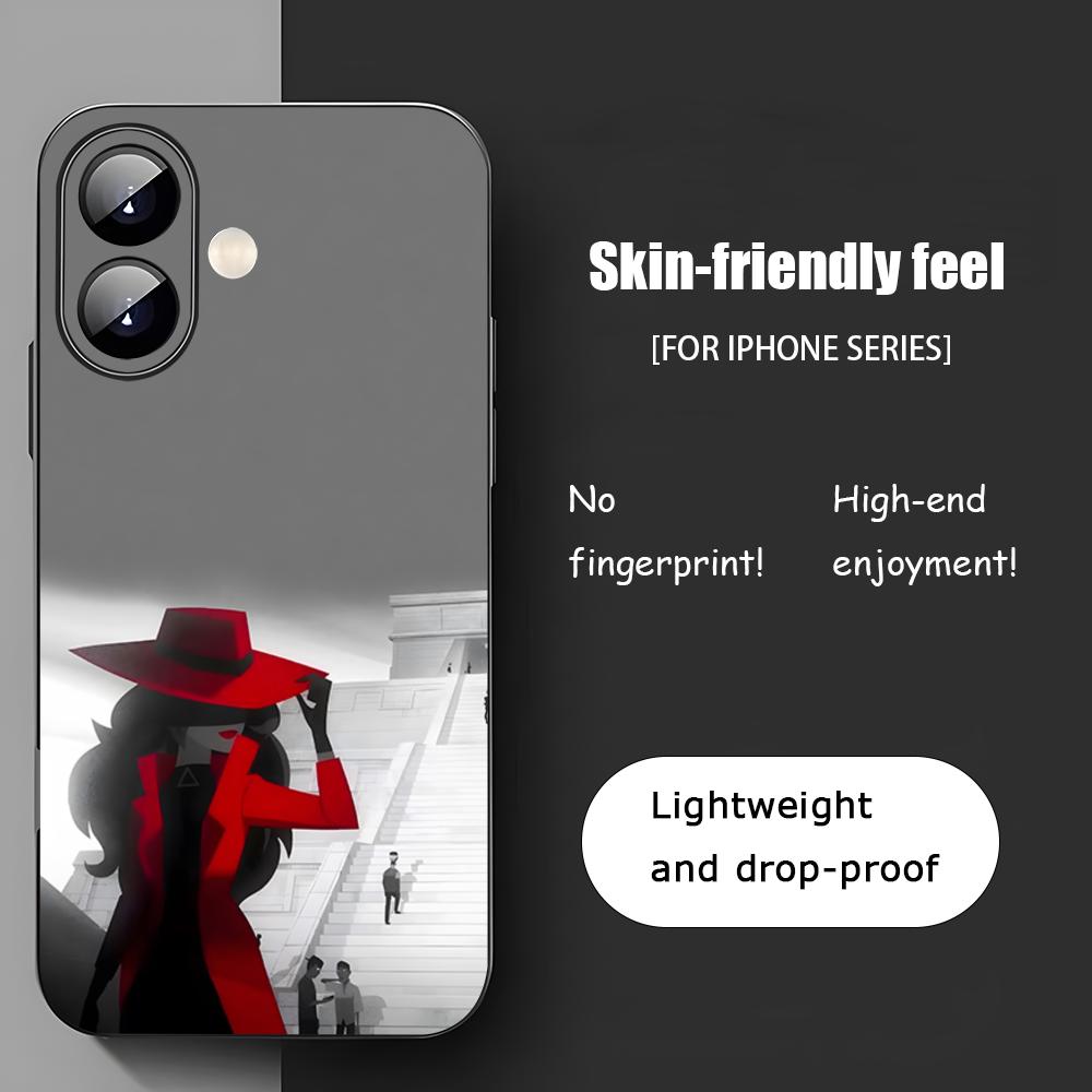 핫 카르멘 샌디에고 만화 캐릭터 아이폰 16 15 14 - Phone Accessories Iphone 리뷰 및 가격