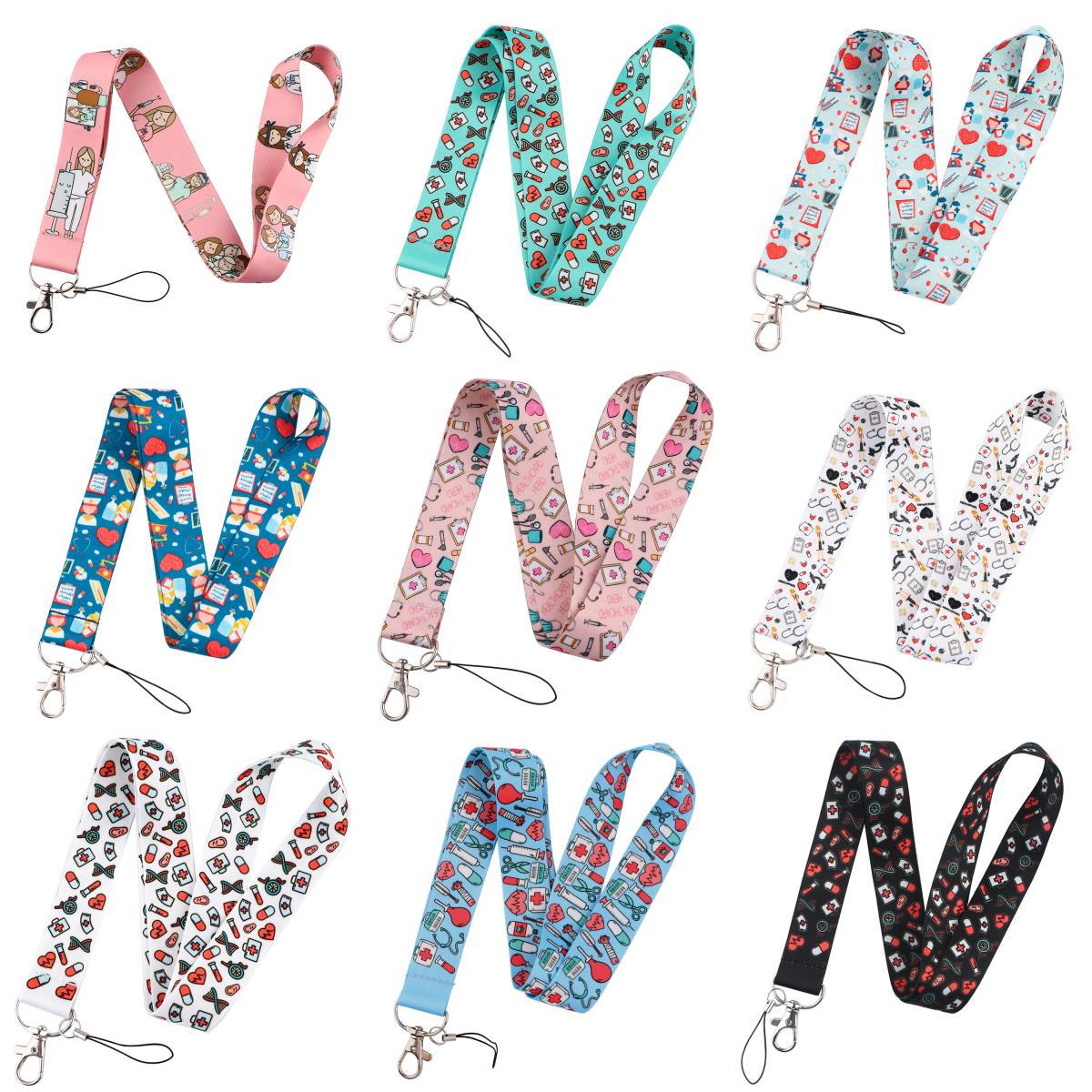 의사 간호사 랜야드 안전 목걸이 스트랩 휴대폰 ID 이 - Phone Accessories And Names 리뷰 및 가격