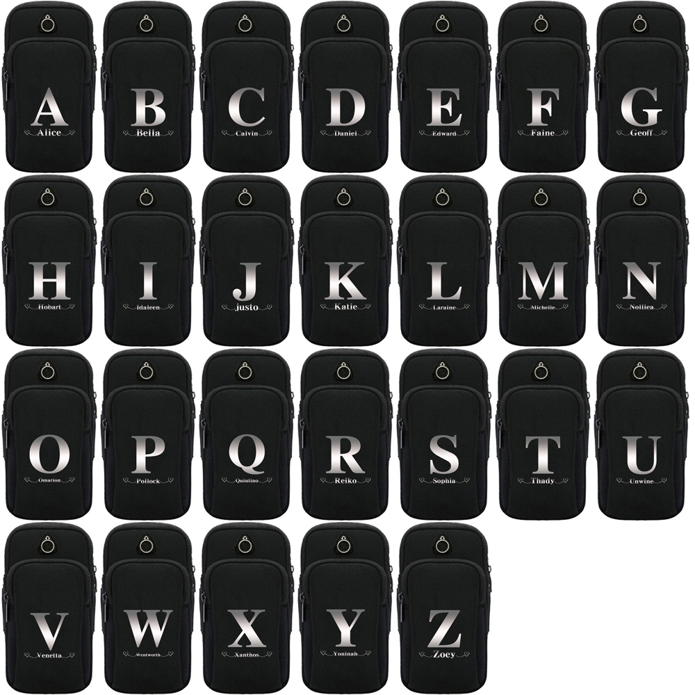 개인화 된 맞춤형 이름 러닝 백 전화 팔 가방 통기성  - Phone Accessories And Names 리뷰 및 가격