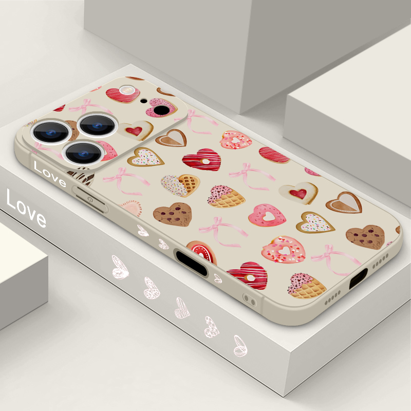 리틀 하츠 패턴 폰 케이스 아이폰 17 프로 맥스 17 - Phone Accessories List 리뷰 및 가격
