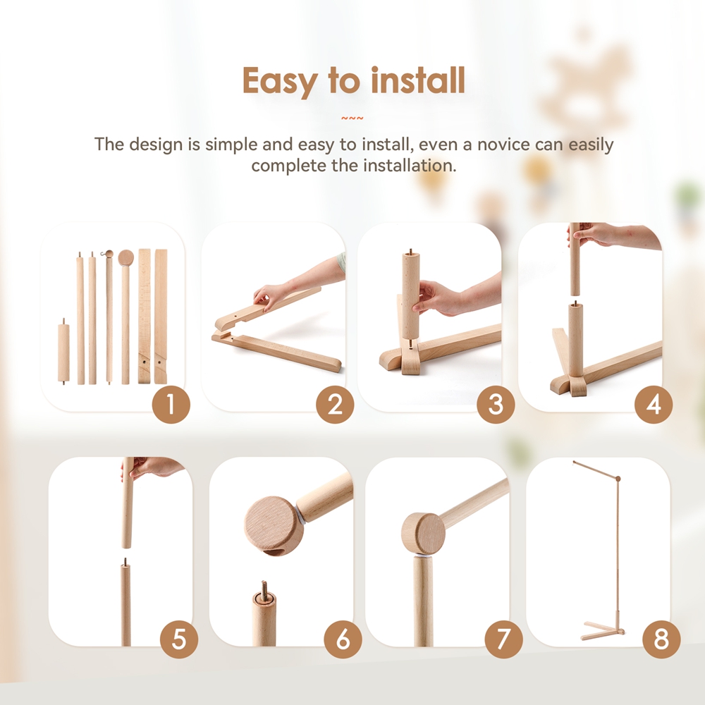 아기 침대 벨 스탠딩 브래킷 베이비 래틀 장난감 0-1 - Phone Accessories Baby 리뷰 및 가격