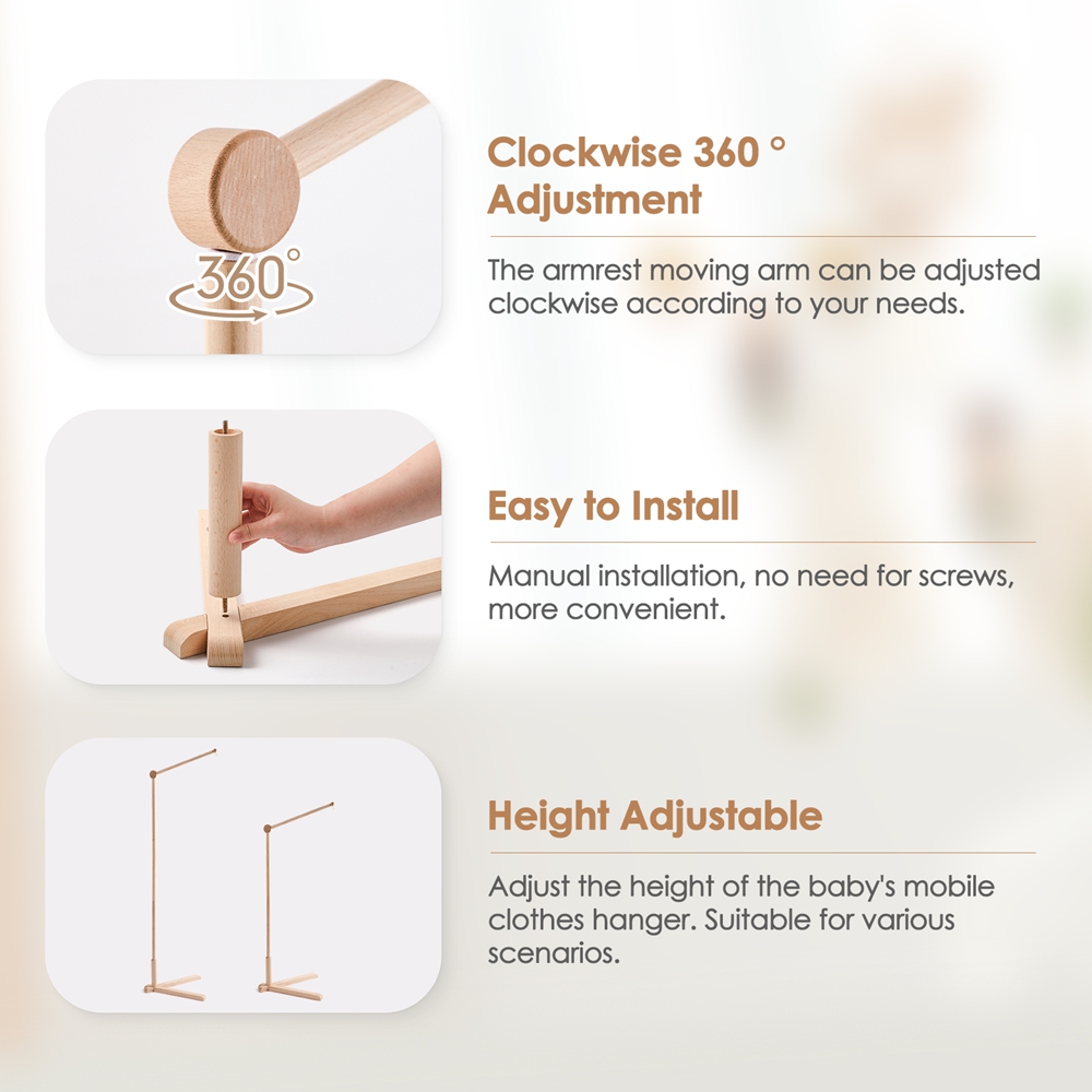 아기 침대 벨 스탠딩 브래킷 베이비 래틀 장난감 0-1 - Phone Accessories Baby 리뷰 및 가격